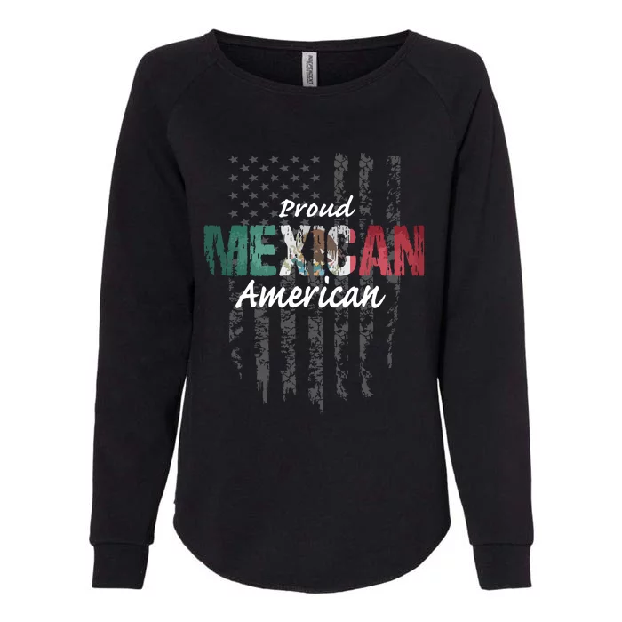 Mexican American Proud Mexican American Womens California Wash Sweatshirt