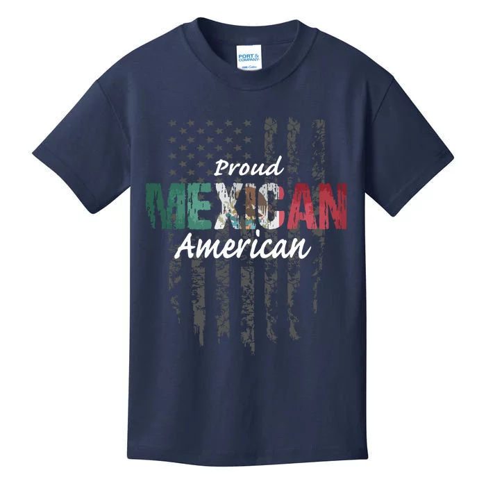 Mexican American Proud Mexican American Kids T-Shirt