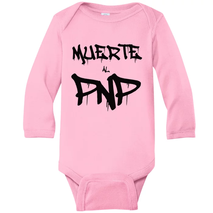 Muerte Al Pnp 2024 Baby Long Sleeve Bodysuit