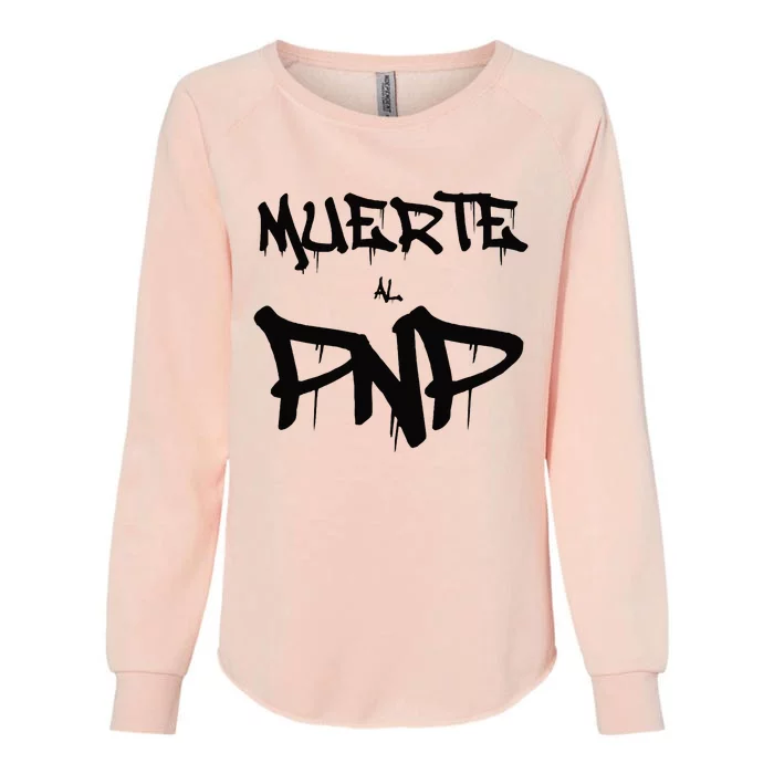 Muerte Al Pnp 2024 Womens California Wash Sweatshirt