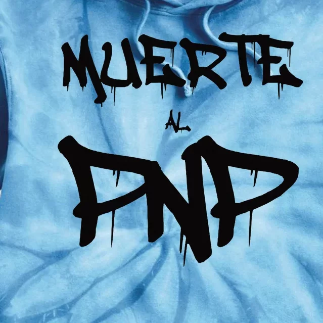 Muerte Al Pnp 2024 Tie Dye Hoodie