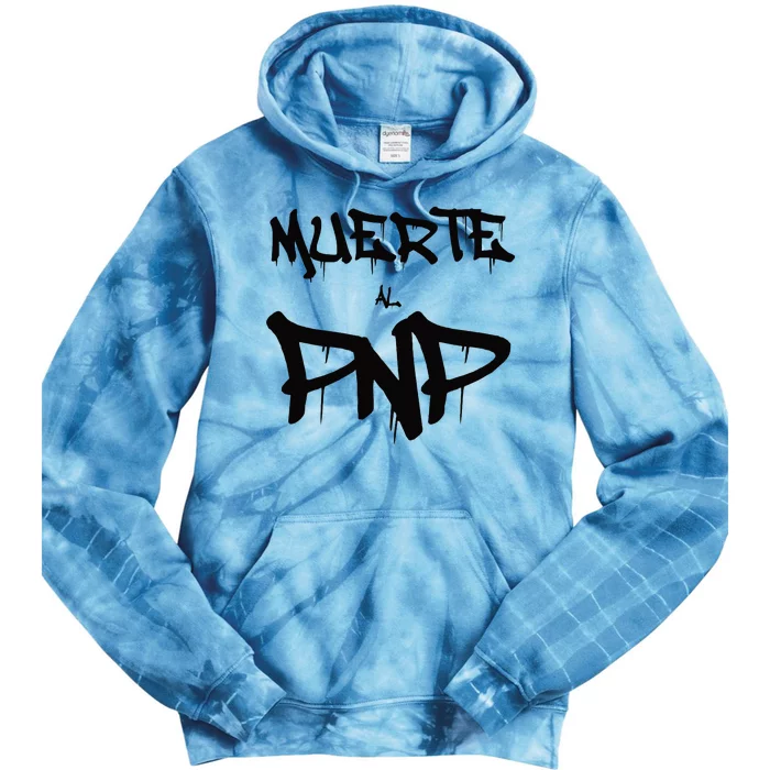 Muerte Al Pnp 2024 Tie Dye Hoodie