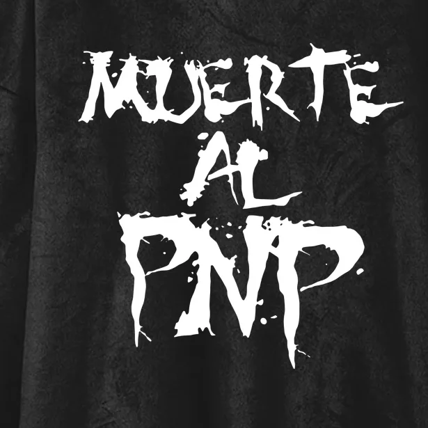 Muerte Al Pnp Hooded Wearable Blanket