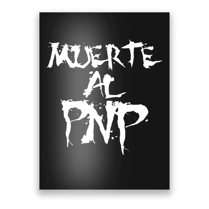 Muerte Al Pnp Poster