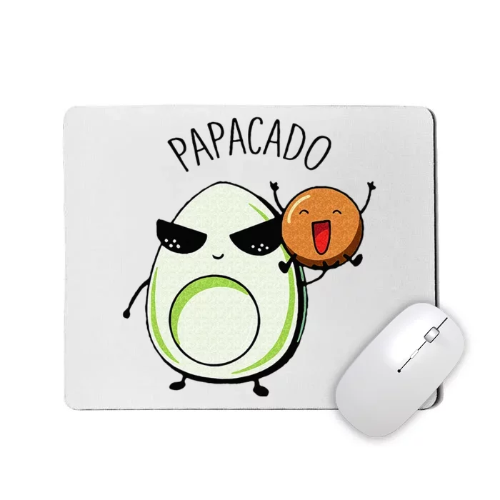 Mamacado And Papacado Couple Matching Pregnancy Announcement Mousepad