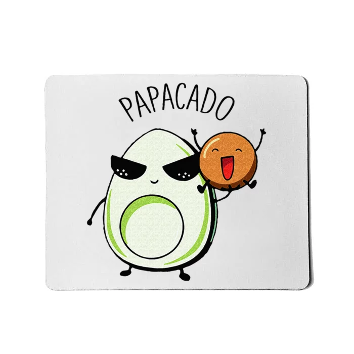 Mamacado And Papacado Couple Matching Pregnancy Announcement Mousepad