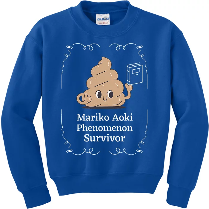 Mariko Aoki Phenomenon Survivor Book Bookstore Kids Sweatshirt