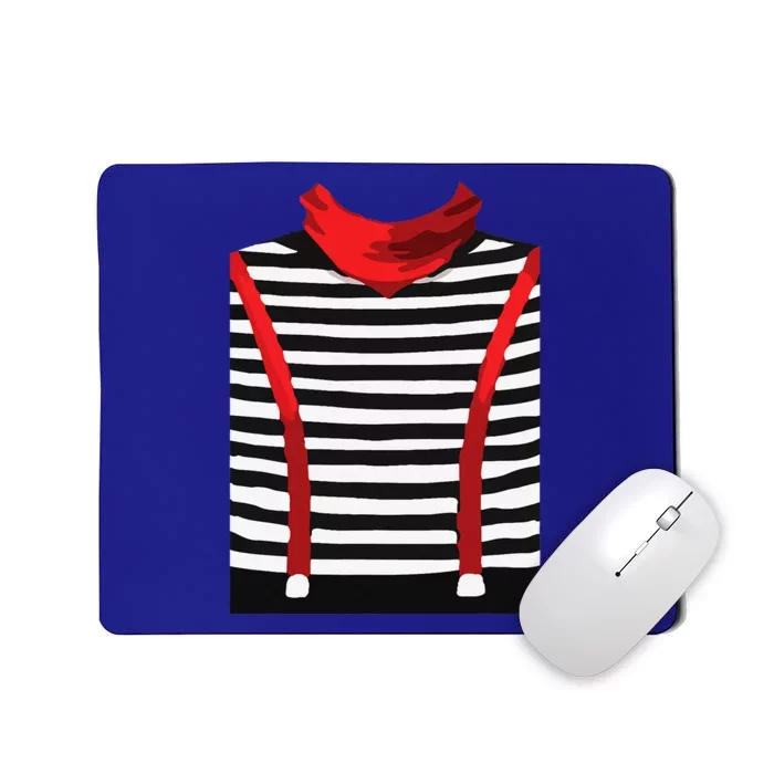 Mime Artist Performer Arts Halloween Costume Cosplay Suit Mousepad