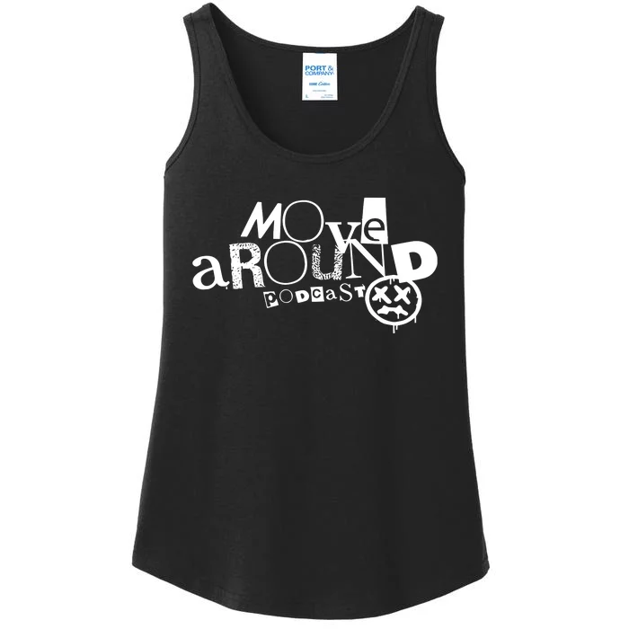 Move Around Podcast Ladies Essential Tank