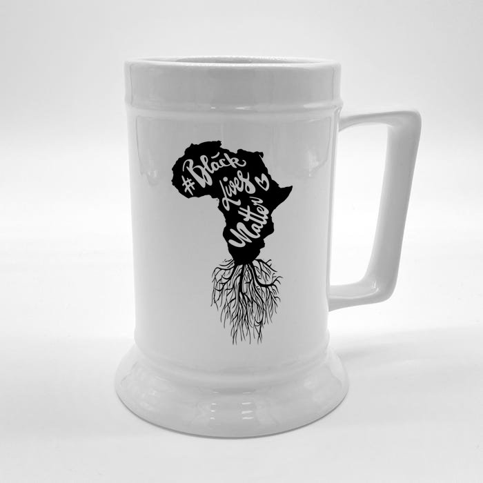 My Africa Roots Black Design African Lives That Do Matter Funny Gift Front & Back Beer Stein