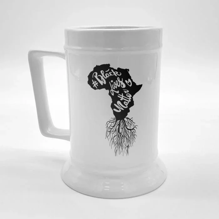 My Africa Roots Black Design African Lives That Do Matter Funny Gift Front & Back Beer Stein