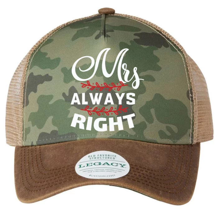 Mrs Always Right Legacy Tie Dye Trucker Hat