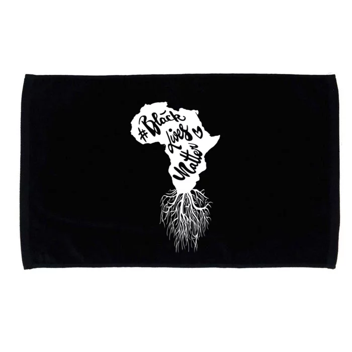 My Africa Roots Black Design African Lives That Do Matter Gift Microfiber Hand Towel