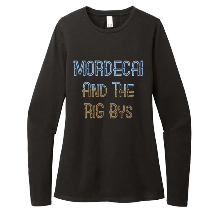 Mordecai And Rigbys Band Ringer Womens CVC Long Sleeve Shirt