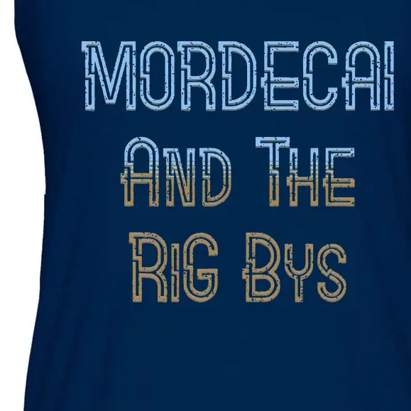 Mordecai And Rigbys Band Ringer Ladies Essential Flowy Tank