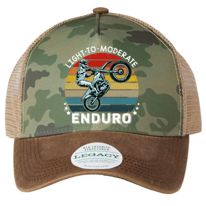 Motorcycle Adventure Rider Funny Light To Moderate Enduro Legacy Tie Dye Trucker Hat