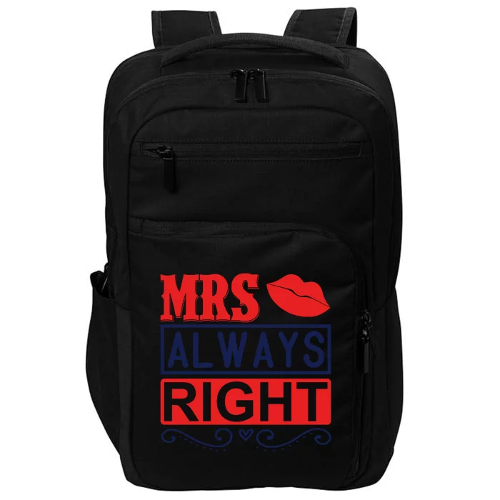 Mrs Always Right Impact Tech Backpack