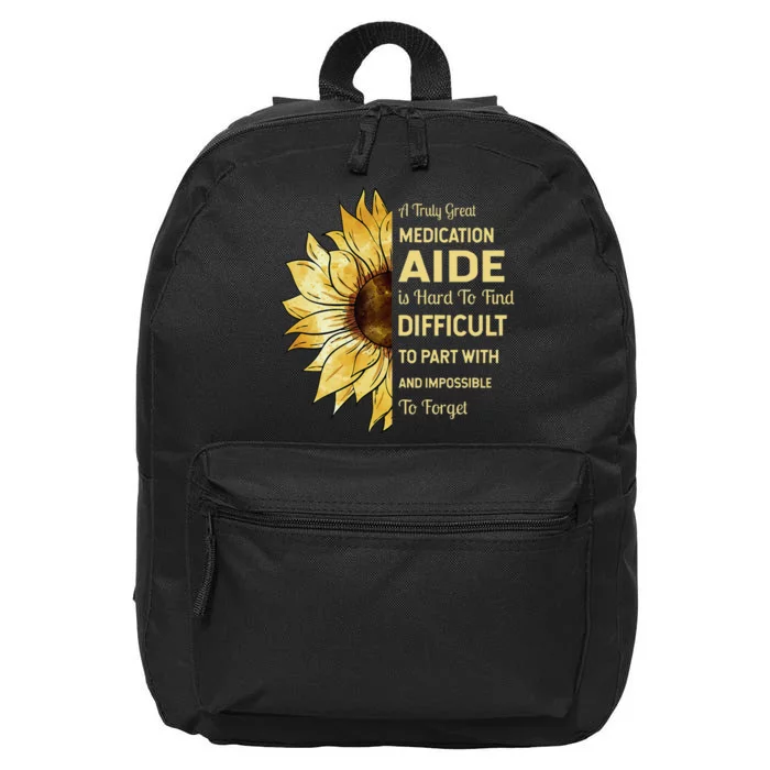 Medication Aide Retirement 16 in Basic Backpack