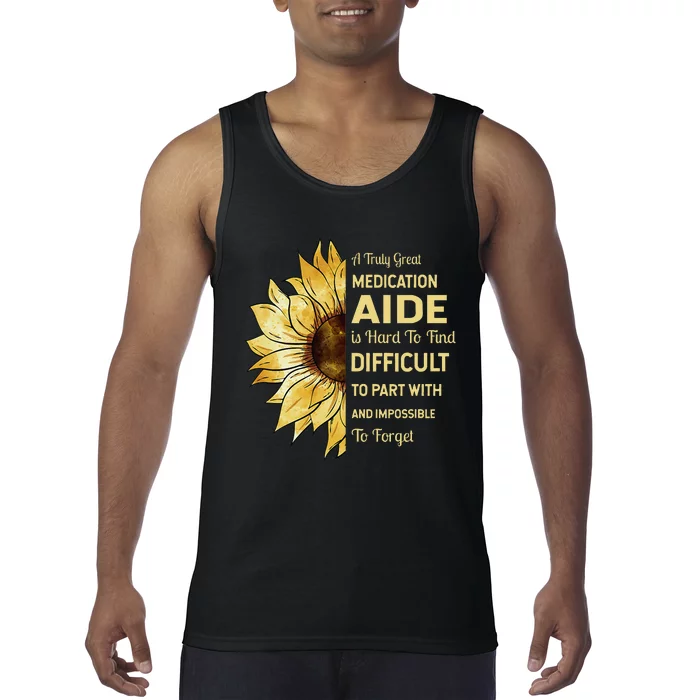 Medication Aide Retirement Tank Top