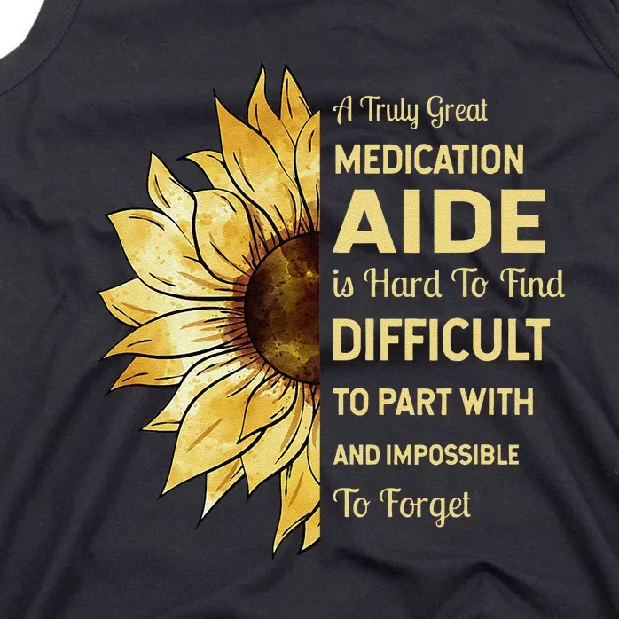 Medication Aide Retirement Tank Top