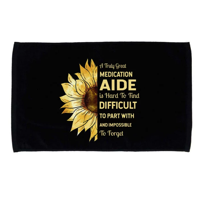 Medication Aide Retirement Microfiber Hand Towel