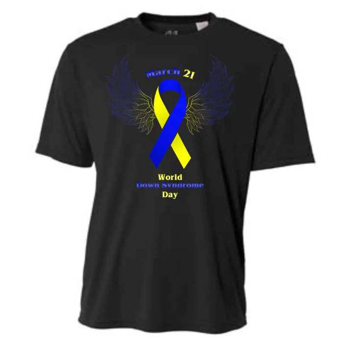 March 21 World Down Syndrome Day Cooling Performance Crew T-Shirt