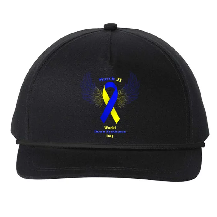 March 21 World Down Syndrome Day Snapback Five-Panel Rope Hat