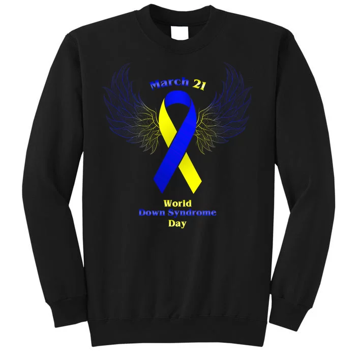 March 21 World Down Syndrome Day Tall Sweatshirt