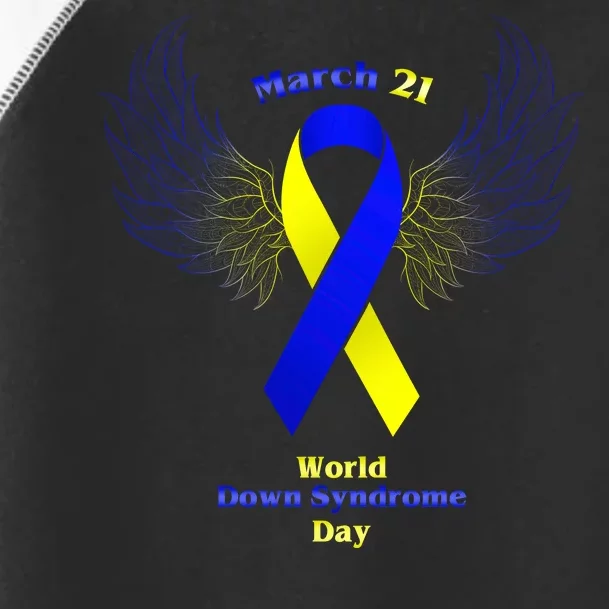 March 21 World Down Syndrome Day Toddler Fine Jersey T-Shirt