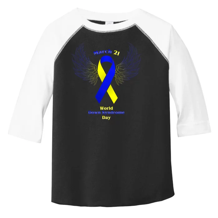 March 21 World Down Syndrome Day Toddler Fine Jersey T-Shirt