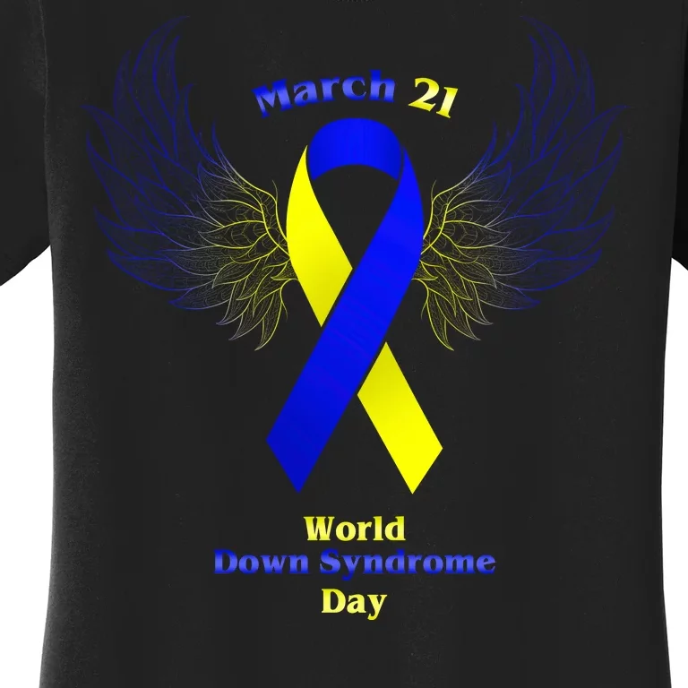 March 21 World Down Syndrome Day Women's T-Shirt