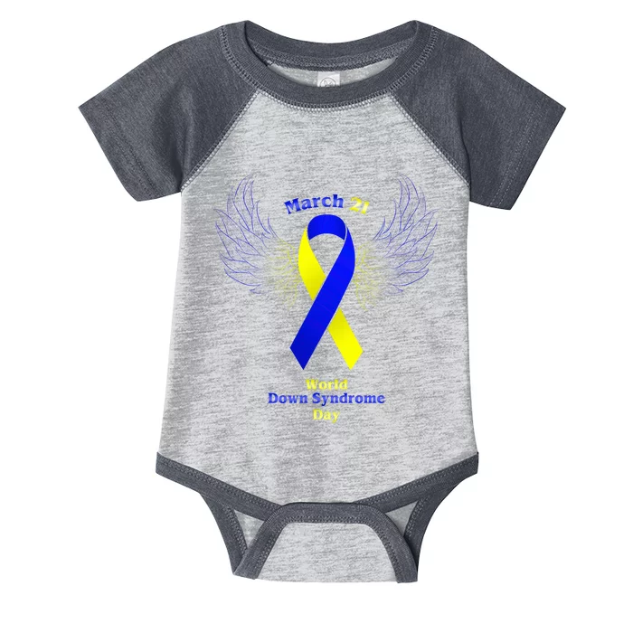 March 21 World Down Syndrome Day Infant Baby Jersey Bodysuit