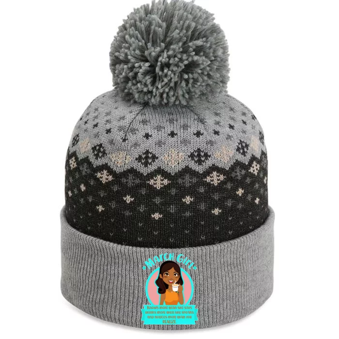 March Birthday Girl Knows More Than You Realize The Baniff Cuffed Pom Beanie