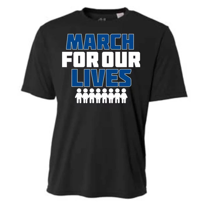 March For Our Lives Gun Control Cooling Performance Crew T-Shirt