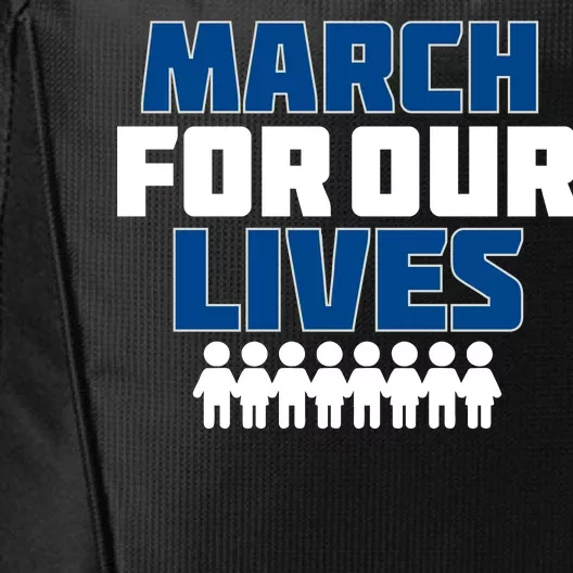 March For Our Lives Gun Control City Backpack