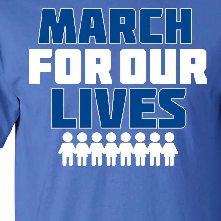 March For Our Lives Gun Control Tall T-Shirt