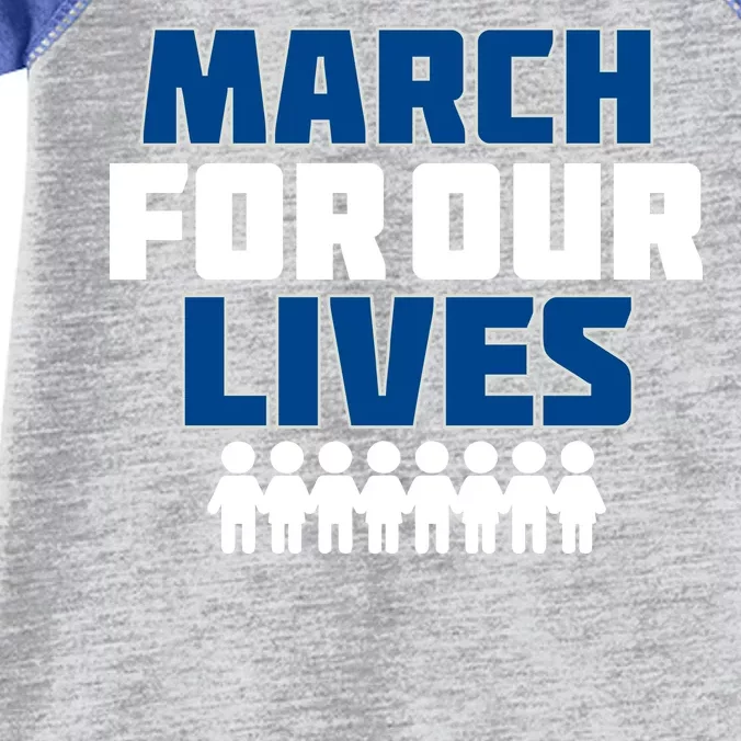 March For Our Lives Gun Control Infant Baby Jersey Bodysuit