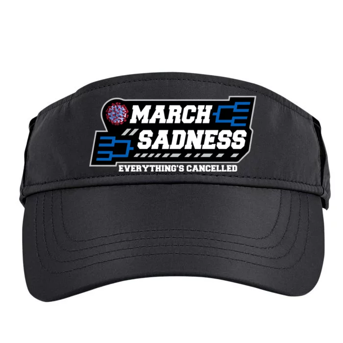 March Sadness 2020 Everything's Cancelled Adult Drive Performance Visor