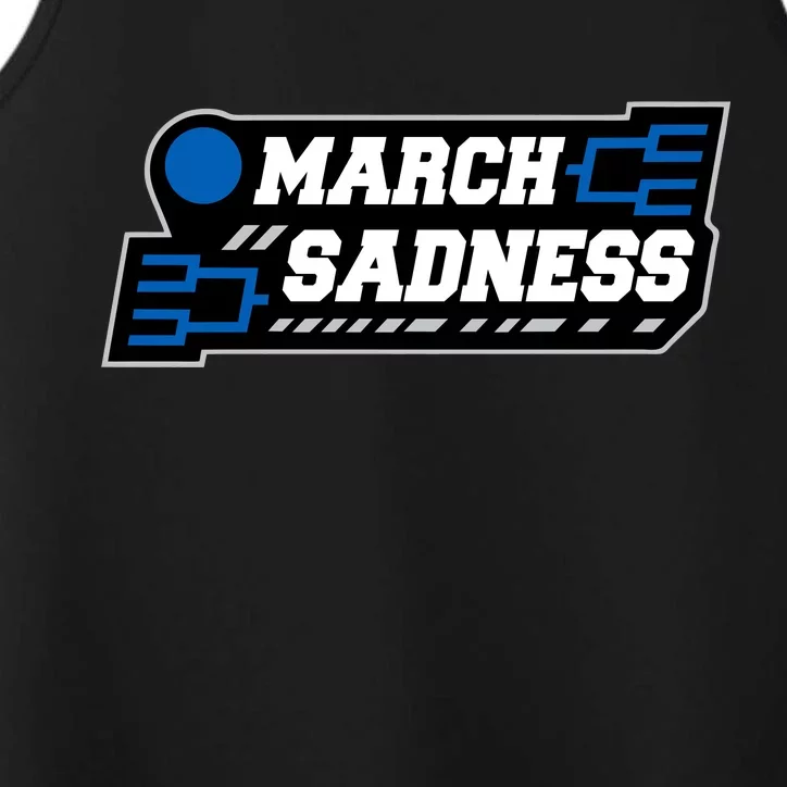 March Sadness 2020 Tournament Bracket Performance Tank