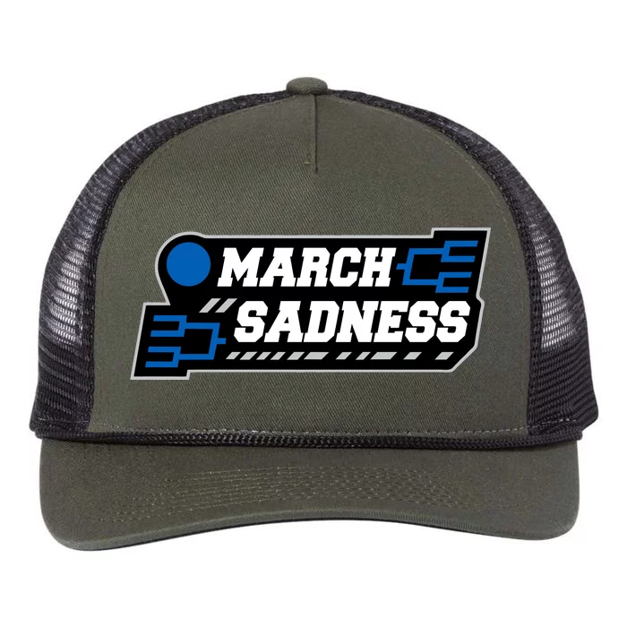 March Sadness 2020 Tournament Bracket Retro Rope Trucker Hat Cap