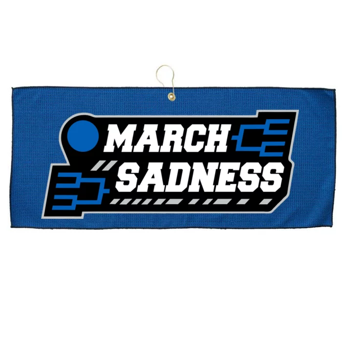 March Sadness 2020 Tournament Bracket Large Microfiber Waffle Golf Towel