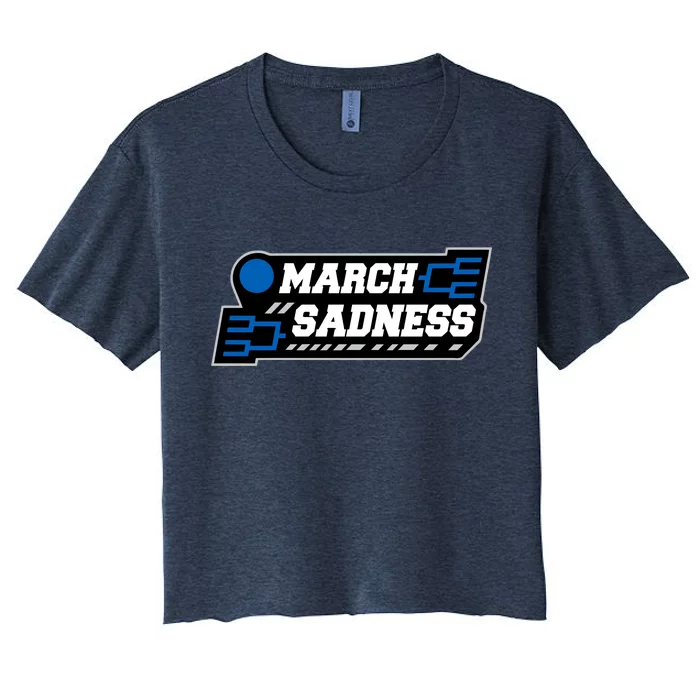 March Sadness 2020 Tournament Bracket Women's Crop Top Tee