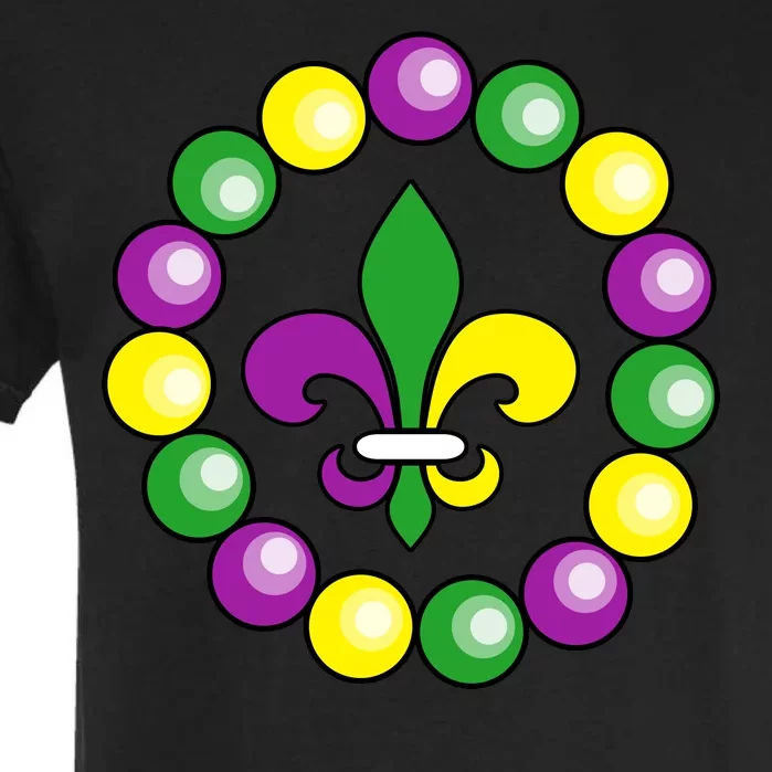 Mardi Gras Beads Garment-Dyed Heavyweight T-Shirt