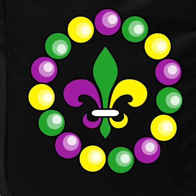 Mardi Gras Beads Impact Tech Backpack