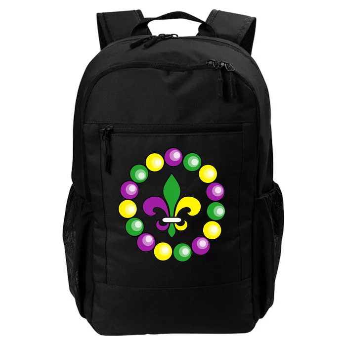 Mardi Gras Beads Daily Commute Backpack