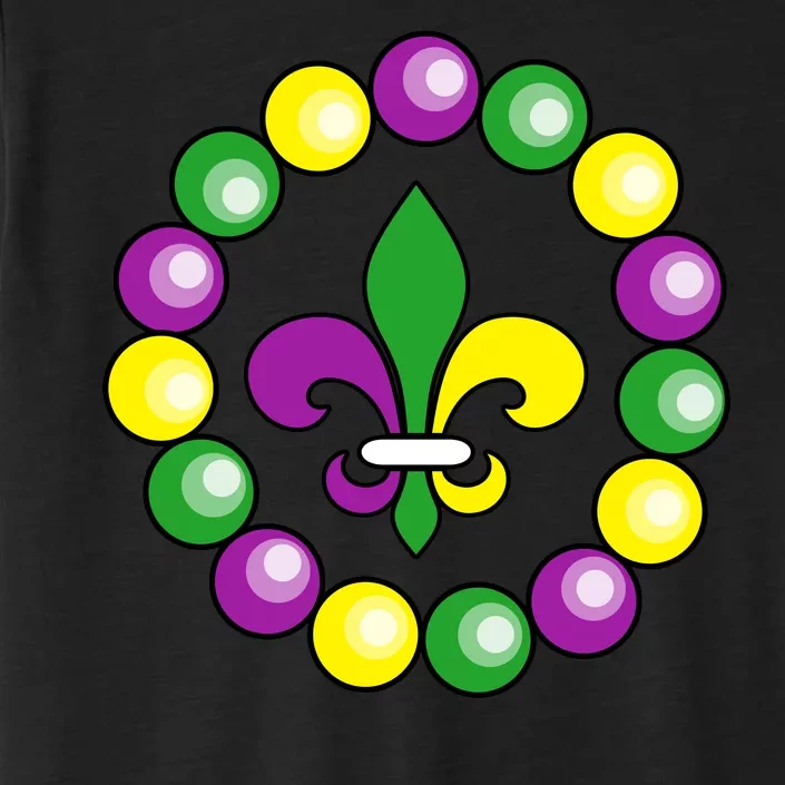 Mardi Gras Beads ChromaSoft Performance T-Shirt