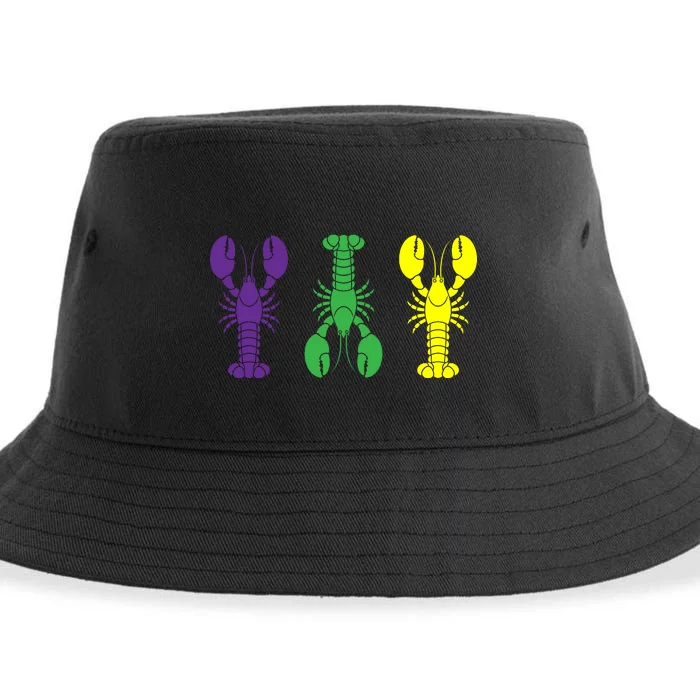 Mardi Gras Craw Fish Sustainable Bucket Hat