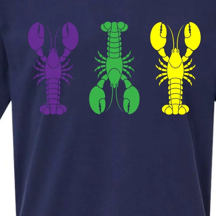 Mardi Gras Craw Fish Sueded Cloud Jersey T-Shirt