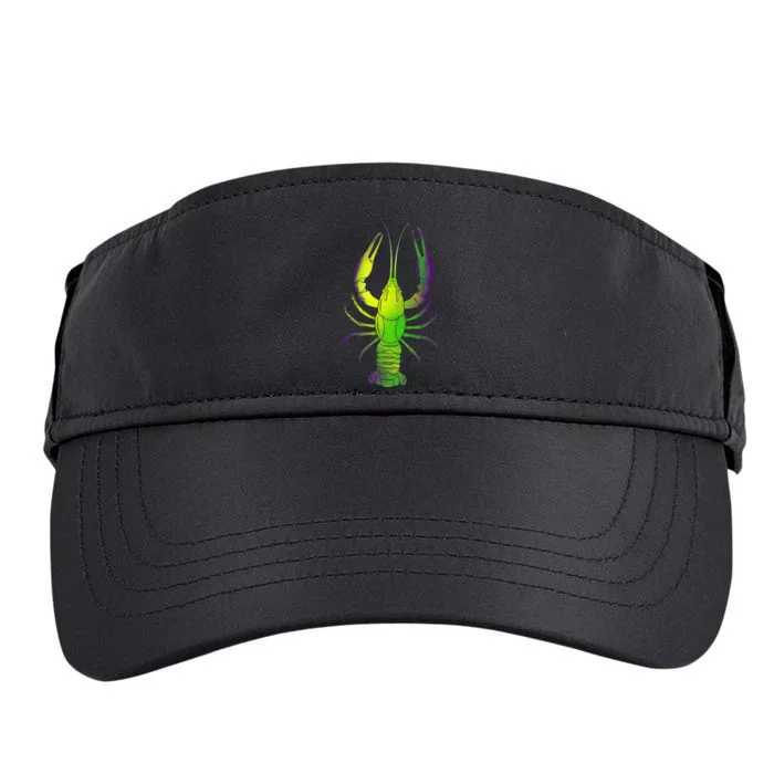 Mardi Gras Crawfish Adult Drive Performance Visor