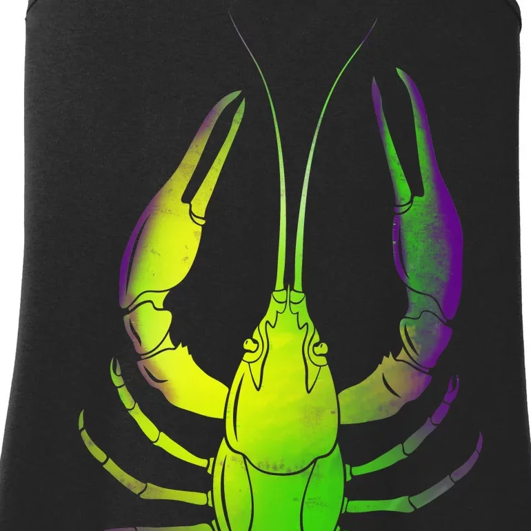 Mardi Gras Crawfish Ladies Essential Tank